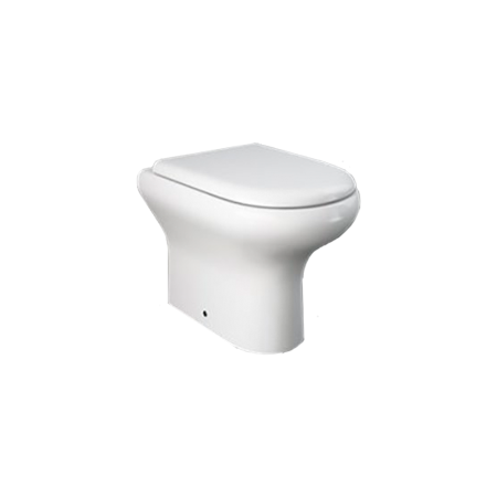 Унитаз универсальный с крышкой RAK Ceramics COMPACTCO17AWHA