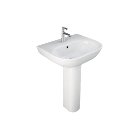 Раковина с пьедесталом RAK Ceramics TONIQUETQ0801AWHA
